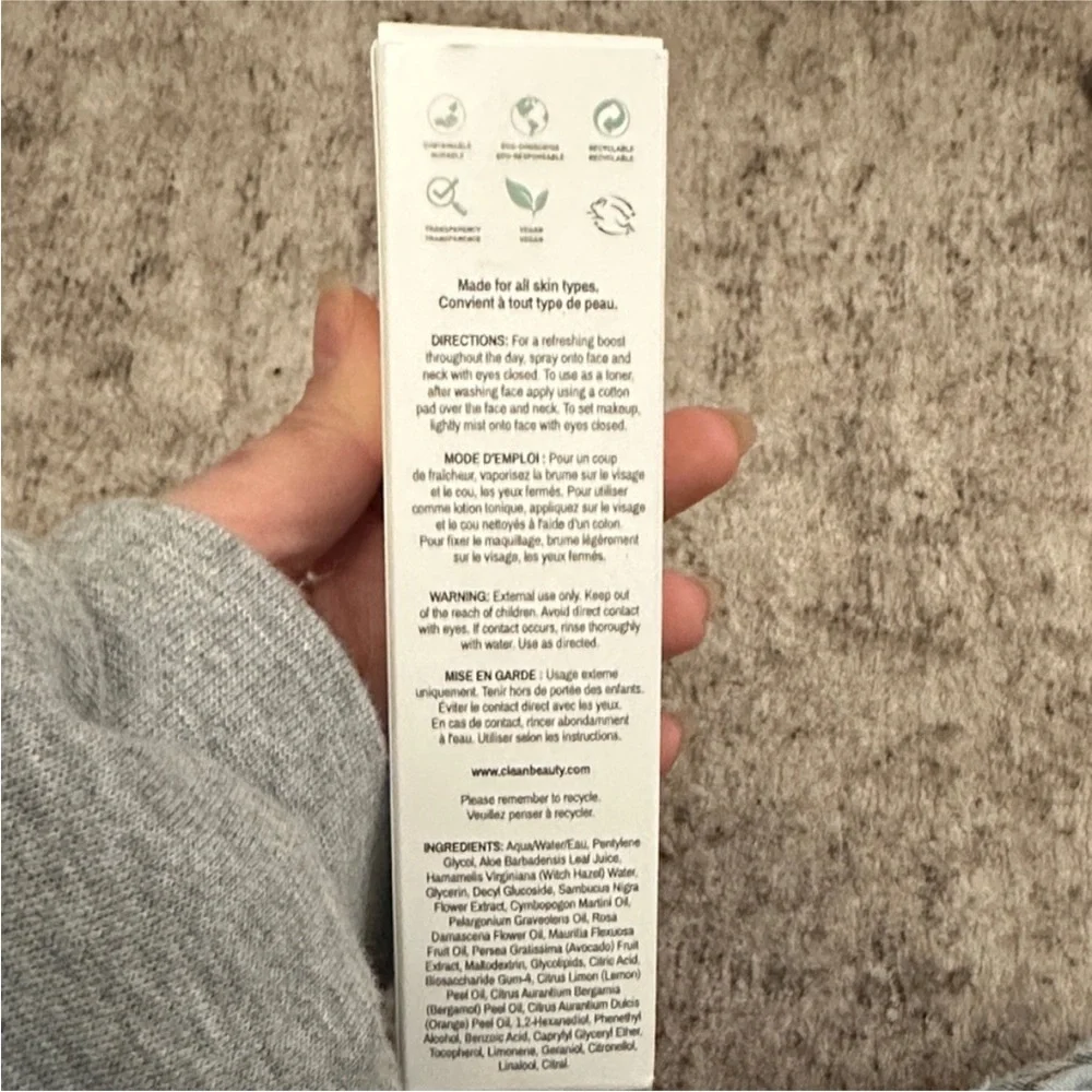 CLEAN Reserve Elderflower Mist - 50ml